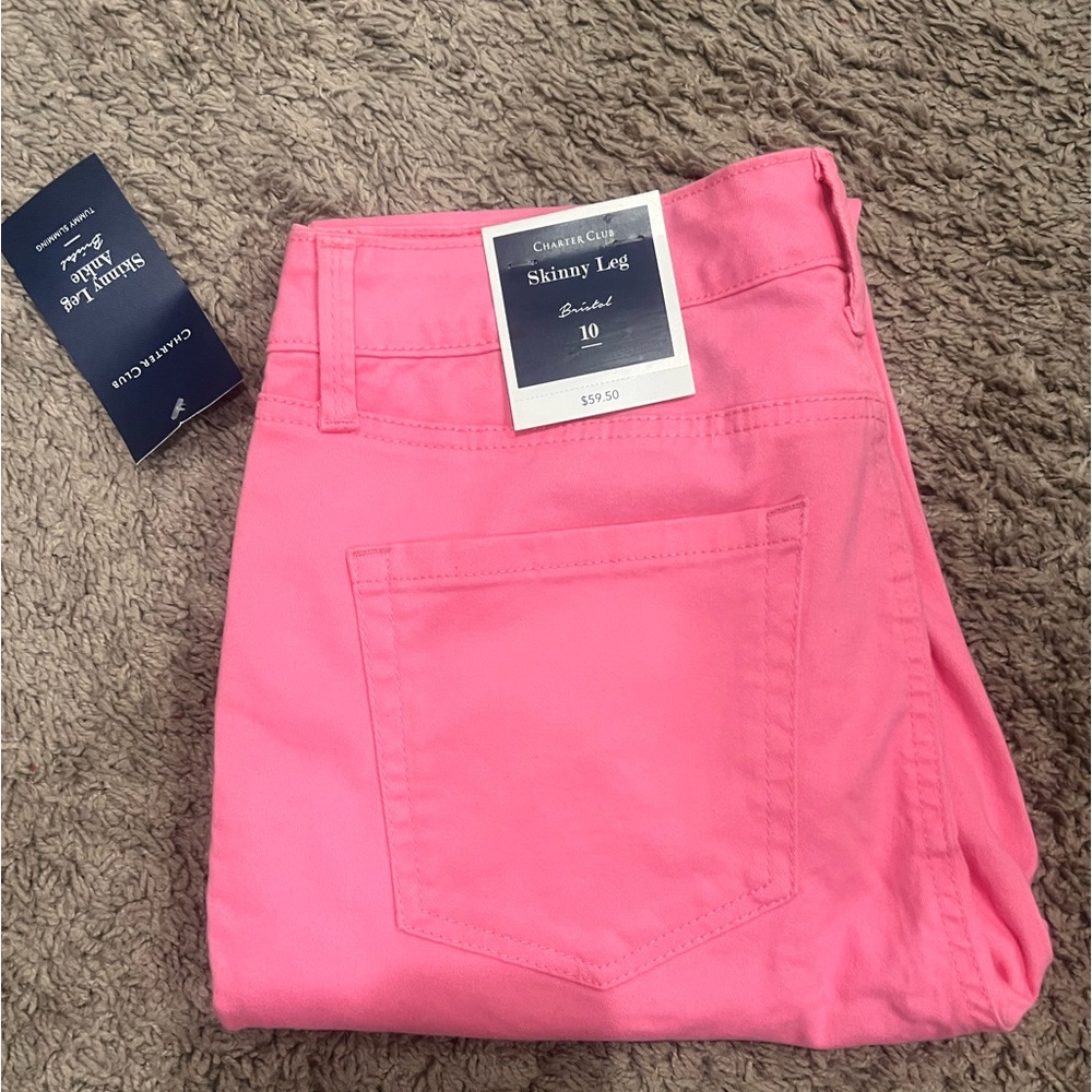 Pretty pink pants